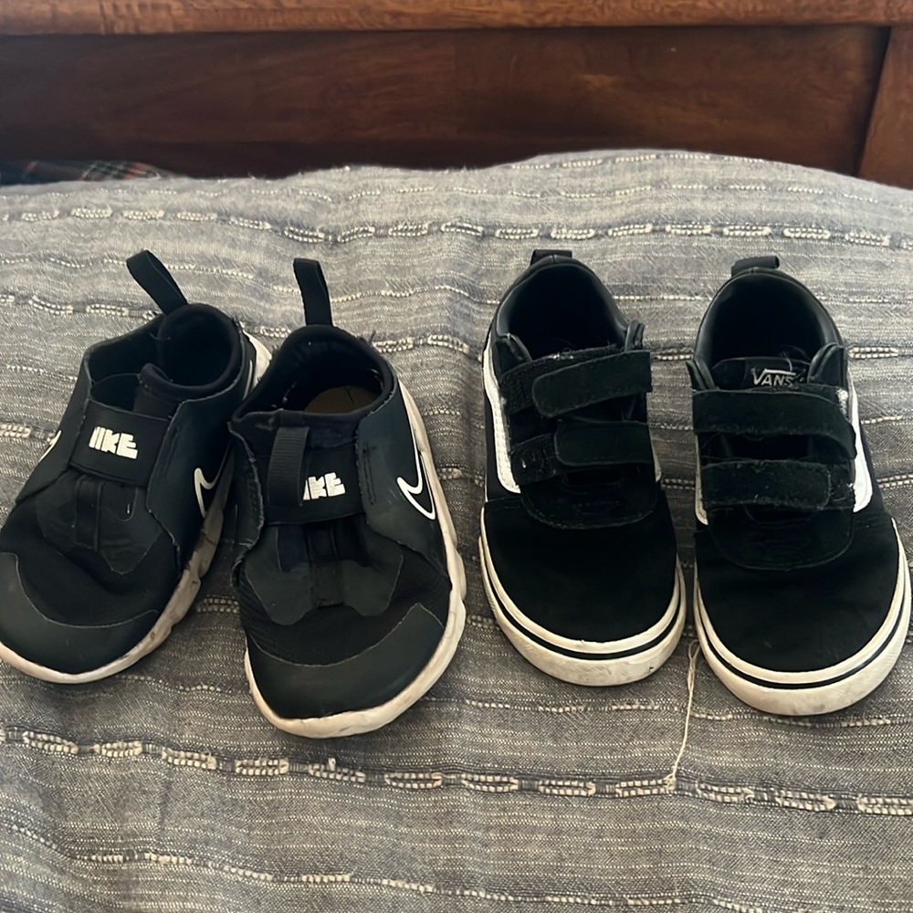 Toddler shoes Nike and vans